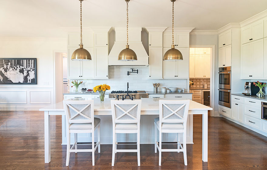 White Classic Kitchen - 10476