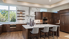 Clean and Sophisticated Walnut Kitchen - 10386