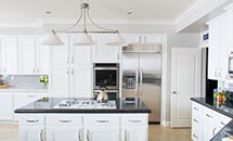 Stunning White AMW359 3/4" (359) Kitchen - 10316