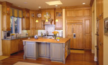 Patriot 3/4&quot; (820) and Revere 3/4&quot; (800) Kitchen in Alder - 10247