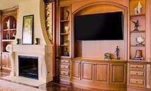 Elegant Sapele Living Room - 10314