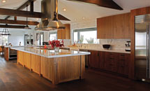 Walnut Veneer Kitchen - 10260