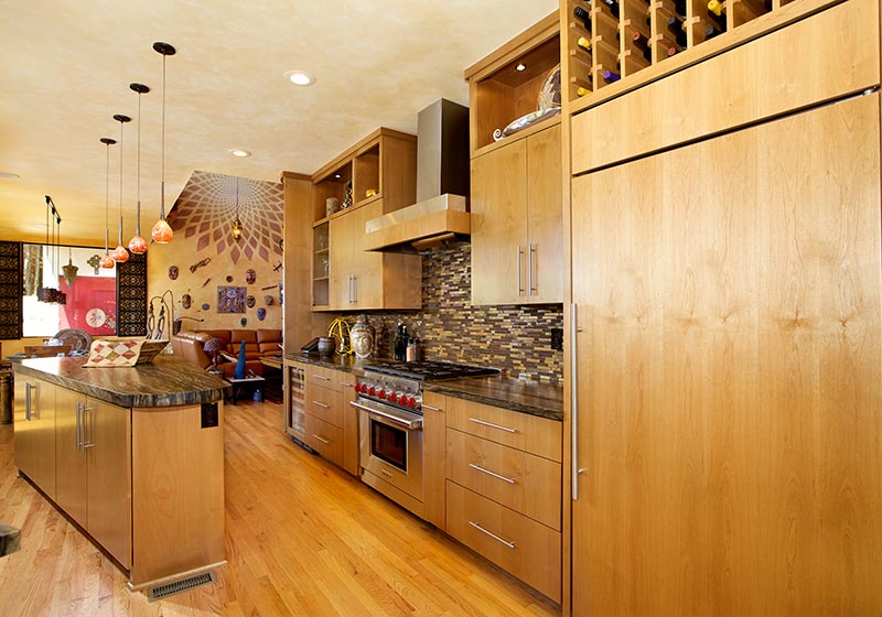 With custom cabinetry, your cabinetry and your collections are a work of art.