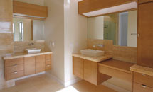 Slab Door Contemporary Bathroom - 10267