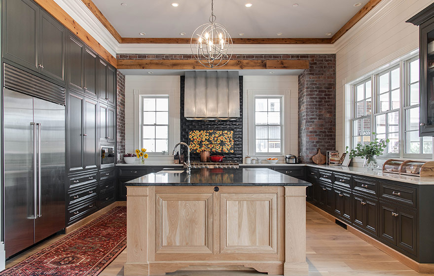 White Oak Island Kitchen | Cabinet Door Gallery | Decore.com